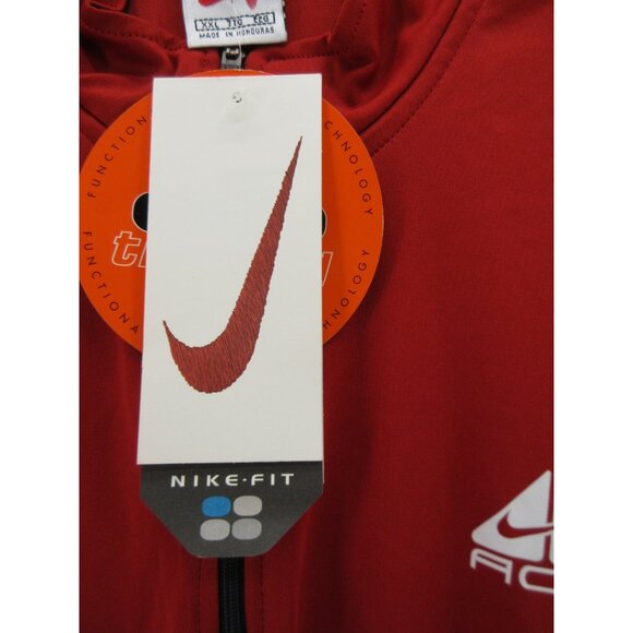 VINTAGE Nike ACG Shirt XXL Tech 1/4 Zip 90s Training Sunday Golf NEW - Picture 12 of 14
